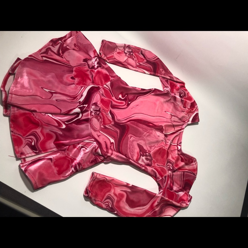 Pink Figure Skating Dress